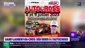 Hautes-Alpes: Sébastien Ogier de retour à l'occasion de l'Autocross de Saint-Laurent-du-Cros