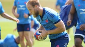 Jacobus Van Tonder pourrait vivre sa première titularisation avec le XV de France ce samedi.