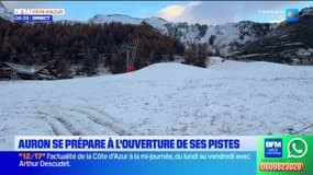La station d'Auron prépare l'ouverture de ses pistes
