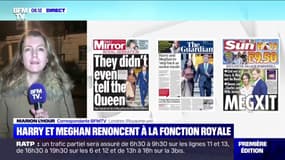 "Megxit", "couple maladroit", "enfantin"... La presse britannique s'insurge qu'Harry et Meghan renoncent à la fonction royale