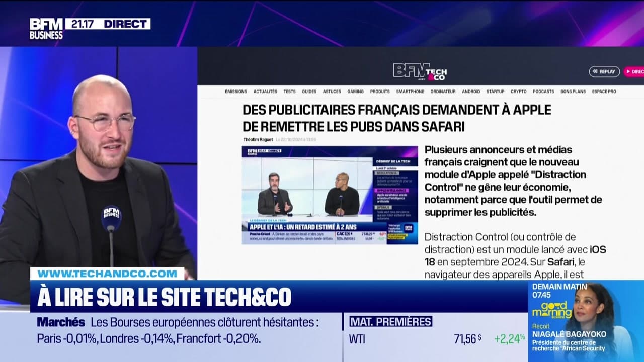 Lire Sur Le Site Tech Co Des Publicitaires Fran Ais Demandent Apple De Suspendre