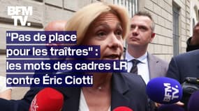 "Pas de place pour les traîtres", "On est chez les dingues"... Avant d'exclure Éric Ciotti, les cadres de LR n'ont pas mâché leurs mots