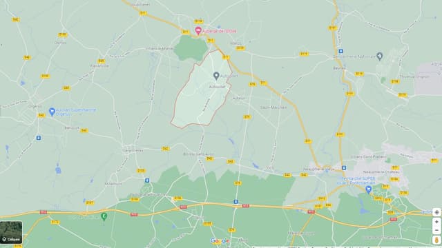 L’appareil s’est écrasé vers 19 heures ce dimanche dans un champ du village d’Autouillet, près de Thoiry.