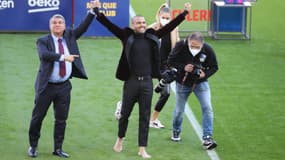 Joan Laporta et Daniel Alves