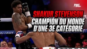 Résumé Boxe : Shakur Stevenson devient champion des poids légers et conquiert une 3e catégorie