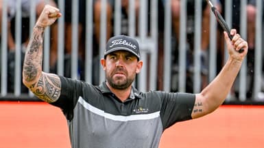 Ryan Peake à l'Open de Nouvelle-Zélande le 2 mars 2025