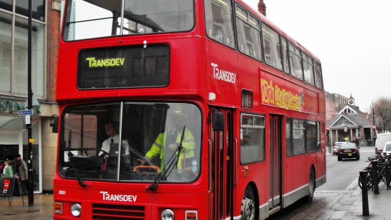 Transdev assure notamment un service de bus dans la ville de York, au Royaume-Uni.