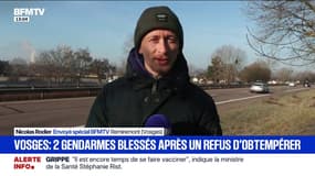 Deux gendarmes renversés et blessés après un refus d'obtempérer