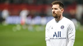 Lionel Messi avec le PSG, le 5 mars 2022
