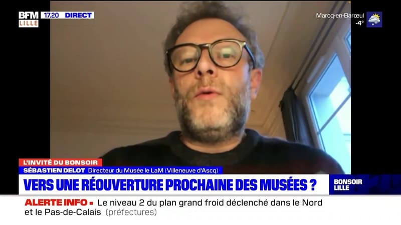 Villeneuve-d'Ascq: Sébastien Delot, directeur du Musée le LaM, estime que c'est important d'avoir une date de réouverture pour les lieux de culture