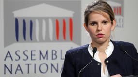 La députée macroniste Marie Lebec le 14 janvier 2020 à l'Assemblée nationale