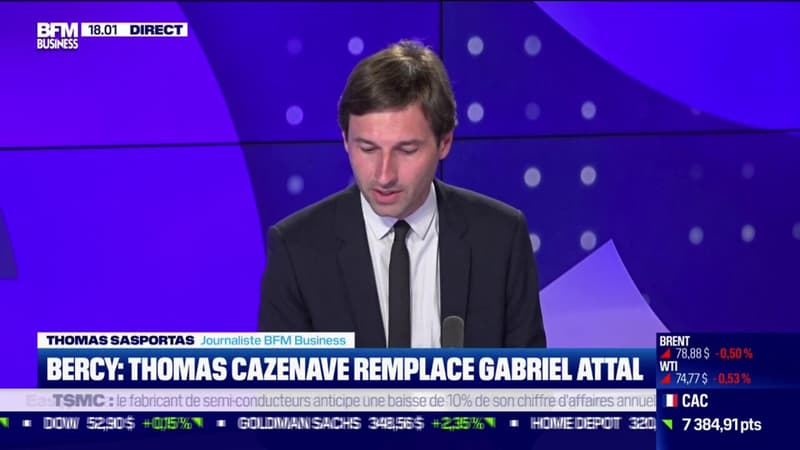 Thomas Cazenave remplace Gabriel Attal aux comptes publics