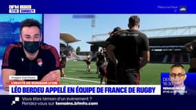 Lyon: le demi d'ouverture du Lou Rugby, Léo Berdeu évoque ses ambitions 