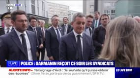 Fronde dans la police: Gérald Darmanin recevra les syndicats ce soir