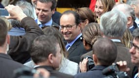 François Hollande a salué le travail de ceux qui ont permis à l'Hermione de partir.