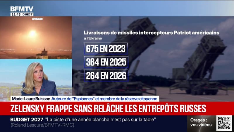 Frappes ukrainiennes en Russie: "Quand on impacte les raffineries russes et l'e-commerce, c'est tout un pan de l'économie russe qui va s'effondrer", estime l'auteure Marie-Laure Buisson