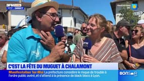 Rhône: la fête du muguet bat son plein au village de Chalamont