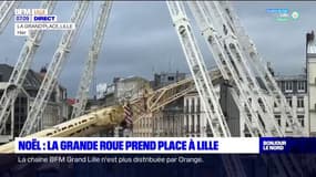 Lille: une grande roue de Noël plus sobre énergétiquement