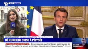 Emmanuel Macron annonce "des décisions exigeantes dans les prochaines heures"