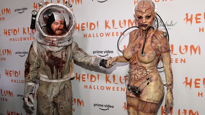 Tom Kaulitz et Heidi Klum, pour Halloween 2019