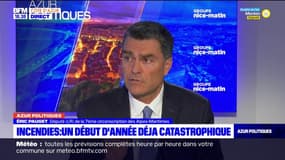 Incendies: Eric Pauget appelle à une réponse "plus ferme sur les criminels"