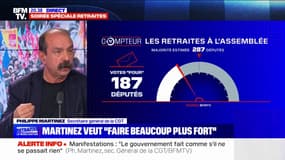 Philippe Martinez (CGT): "J'espère que des élus du peuple sont assez sensibles à ce que pense le peuple"