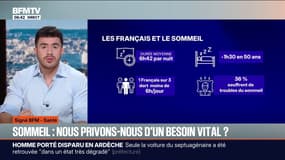 SIGNÉ BFM - Les Français dorment 1h30 de moins qu'il y a 50 ans: existe-t-il un risque pour la santé? 