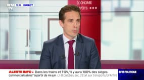 "Il y aura 100% des sièges commercialisables à partir de mi-juin dans les trains et TGV", Jean-Baptiste Djebbari - 31/05