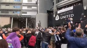 Les supporters de Newcastle