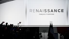 La manifestation s'est déroulée devant le siège de Renaissance (photo d'illustration).
