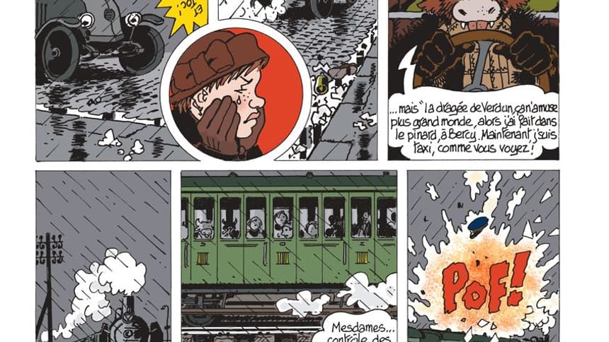 Une planche du dernier tome d'"Adèle Blanc-Sec"