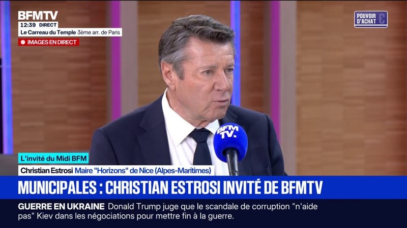 Narcotrafic: "Plus aucun territoire de la République n'est épargné", assure Christian Estrosi, maire "Horizons" de Nice