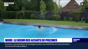 Nord: le boom des achats de piscine