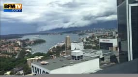Sydney : une impressionnante tempête survole la ville 