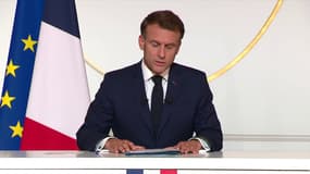 Emmanuel Macron le 13 juin 2025 à l'Élysée lors d'une conférence de presse