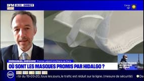 Retards de livraisons de masques à Paris: "Nous les avons commandés à des acteurs locaux, les capacités de production sont moindres", explique Emmanuel Grégoire