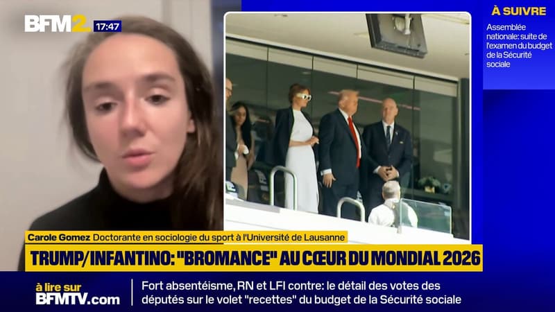 Donald Trump/Gianni Infantino: Carole Gomez, doctorante en sociologie du sport, revient sur la présence du patron de la FIFA au sommet de Charm el-Cheikh