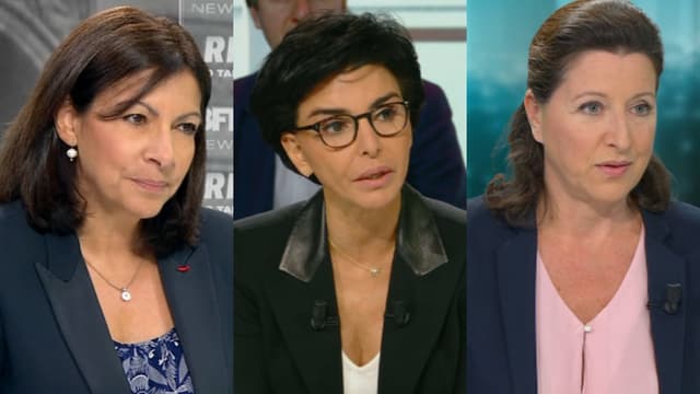 Anne Hidalgo, Rachida Dati, Agnès Buzyn.