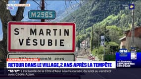 Tempête Alex: Saint-Martin-Vésubie reprend vie deux ans après