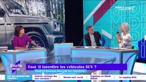 Faut-il interdire les véhicules SUV ? "Le SUV va à l'encontre des intérêts environnementaux. Il faut totalement repenser la manière d'utiliser la voiture aujourd'hui." Périco Légasse est d'accord avec la proposition de Sandrine Rousseau.