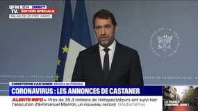 Christophe Castaner: "Pour chaque sortie, chaque personne devra disposer d'une attestation sur l'honneur"