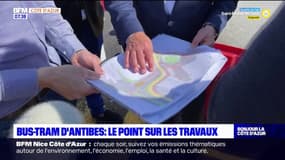 Les travaux du bus-tram d'Antibes se poursuivent jusqu'en 2025