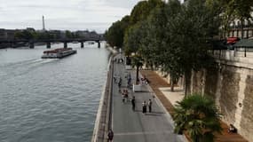 Depuis septembre 2016 la voie Georges Pompidou est devenue piétonne.