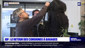 Île-de-France: le retour des consignes à bagages