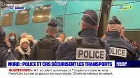 Nord: les policiers sécurisent les transports en commun lillois