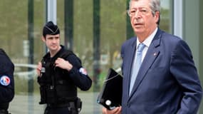 Patrick Balkany devant le Palais de Justice de Paris le 22 mai 2019