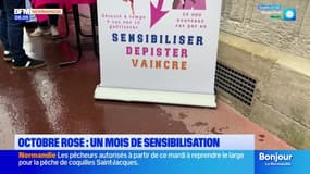 Le mois d'Octobre Rose mis à l'honneur à Rouen grâce à l'investissement de la Ligue contre le cancer