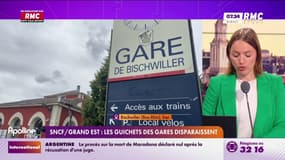 SNCF - Grand Est : les guichets des gares disparaissent