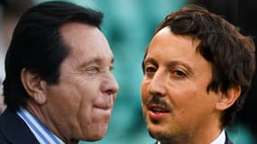 Waldemar Kita (Nantes) et Pablo Longoria (OM)