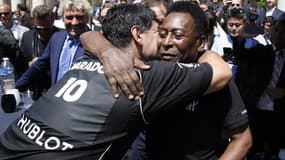 Diego Maradona et Pelé